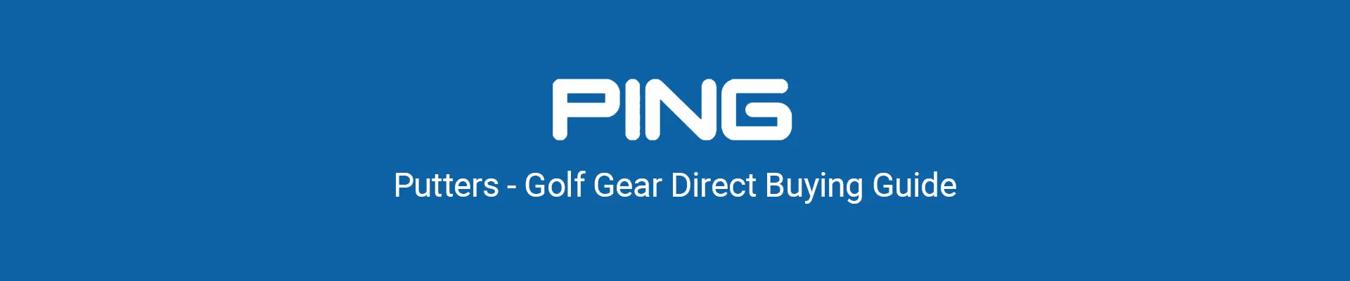 Ping Putters Header