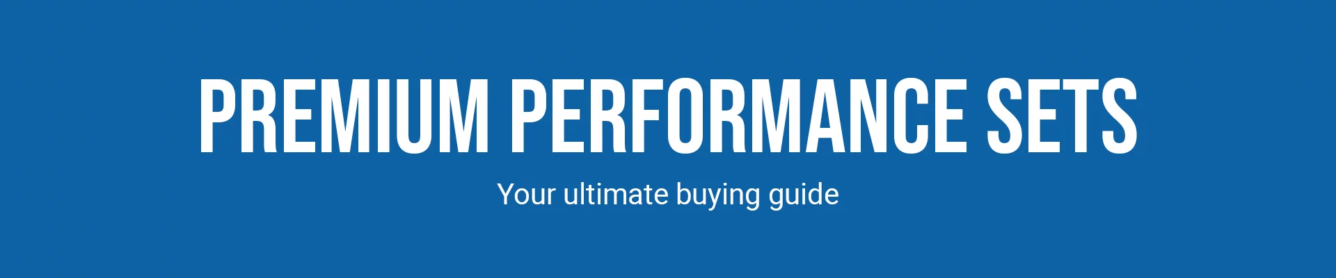 Premium Performance Golf Sets
