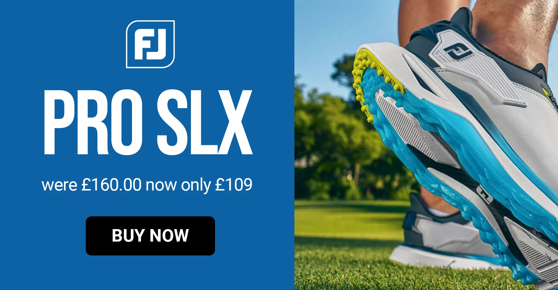 Pro SLX Golf Shoes Banner