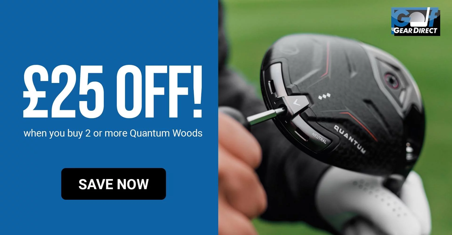 �25.00 Off Callaway Quantum Woods