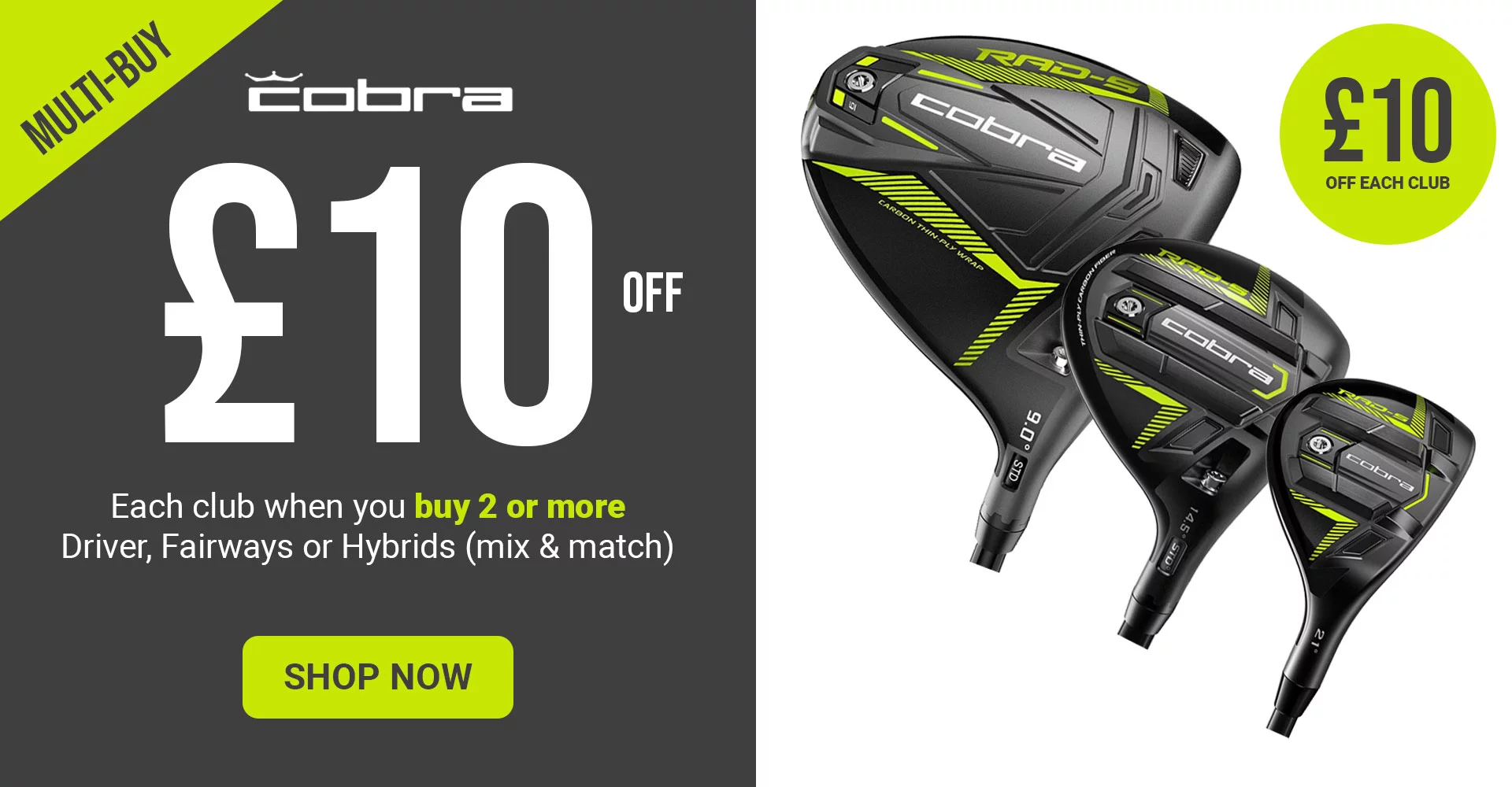 Cobra RAD-S Multi-Buy