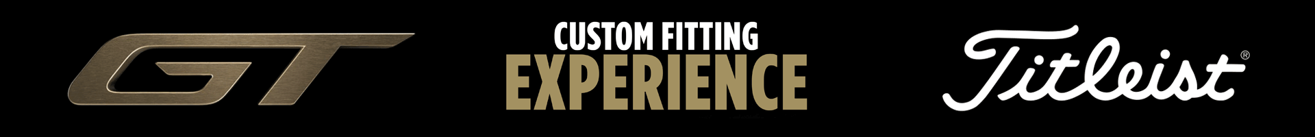 Titleist GT Custom Fitting Banner