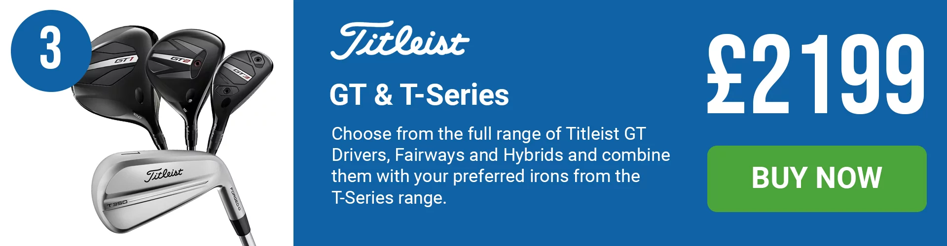 Titleist GT Set