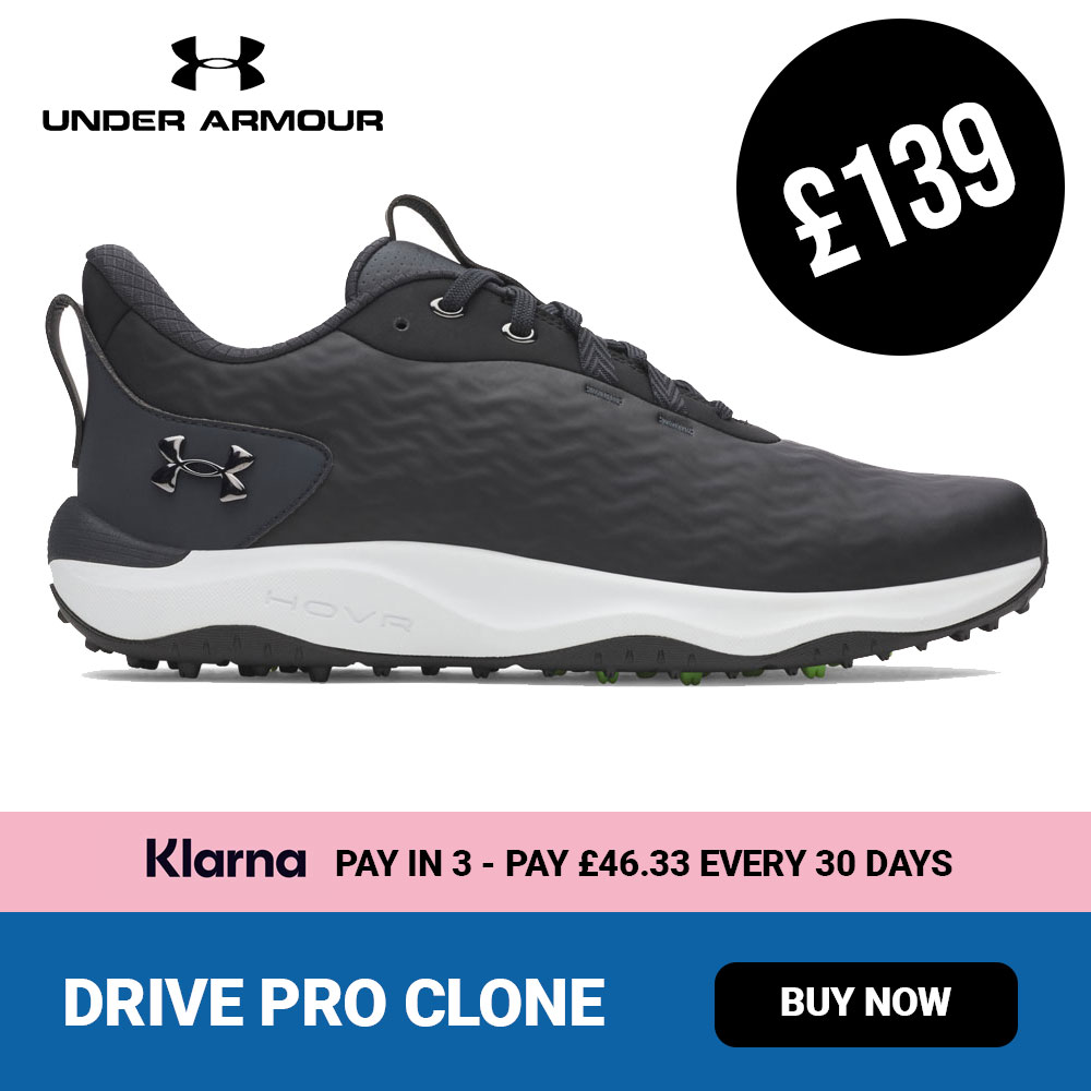 UA Drive Pro Clone Spikeless Black