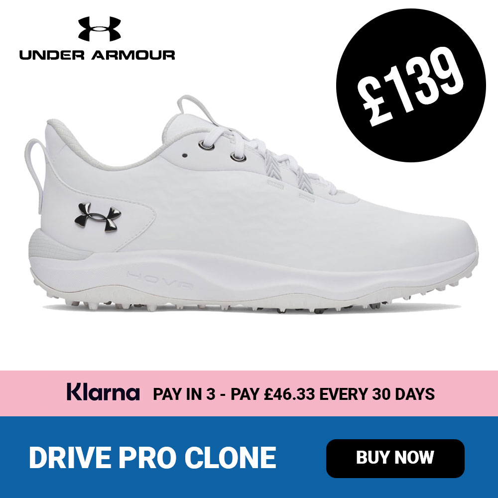 UA Drive Pro Clone Spikeless White