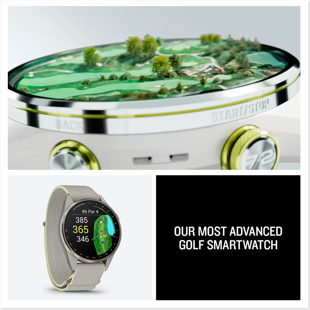 Garmin Approach S72 golf performance features