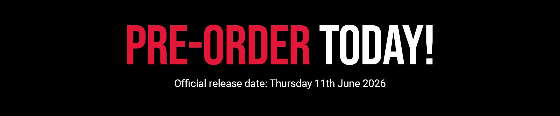 Titleist GTS Pre-Order Banner