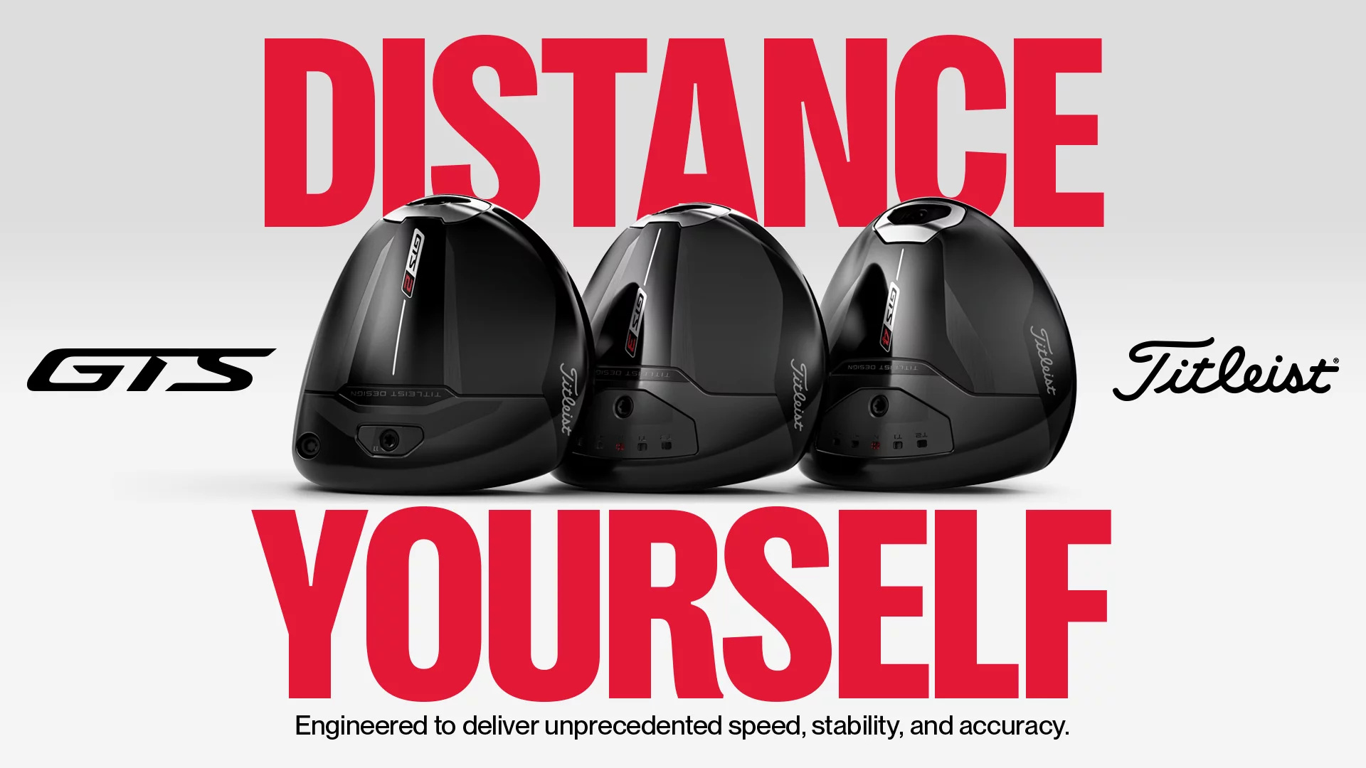 Titleist GTS Banner