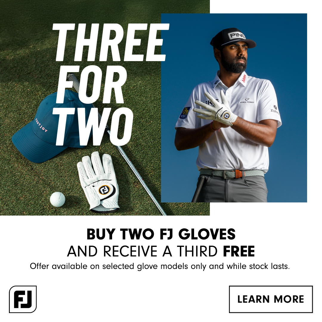 FootJoy 3 For 2 Gloves Banner - Mobile