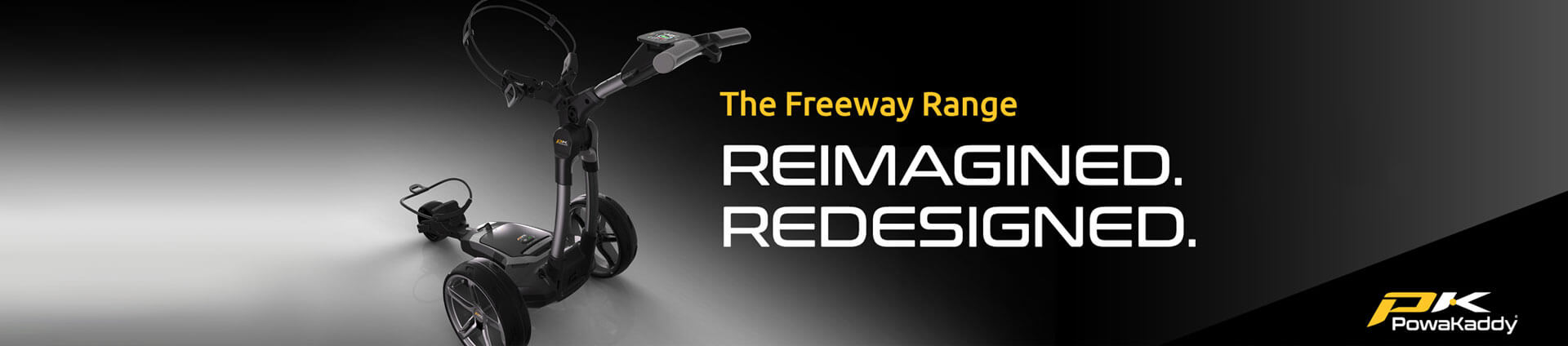 The new PowaKaddy FX and CT 2020 Electric Golf Trolley Range - Available here at Golfgeardirect.co.uk