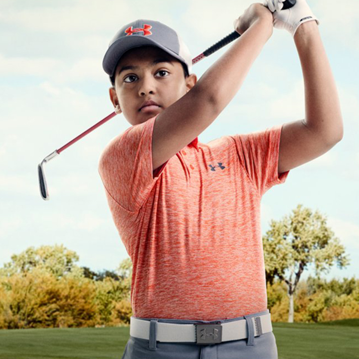 junior under armour golf trousers