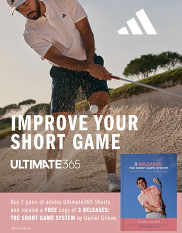 Adidas Shorts Promo Panel | Golf Gear Direct