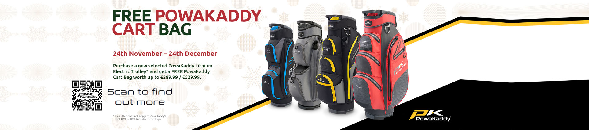 Free PowaKaddy Cart Bag