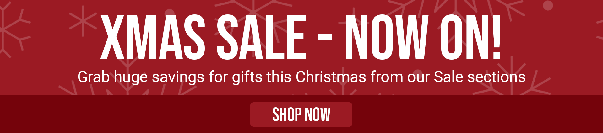 Xmas Sale Banner