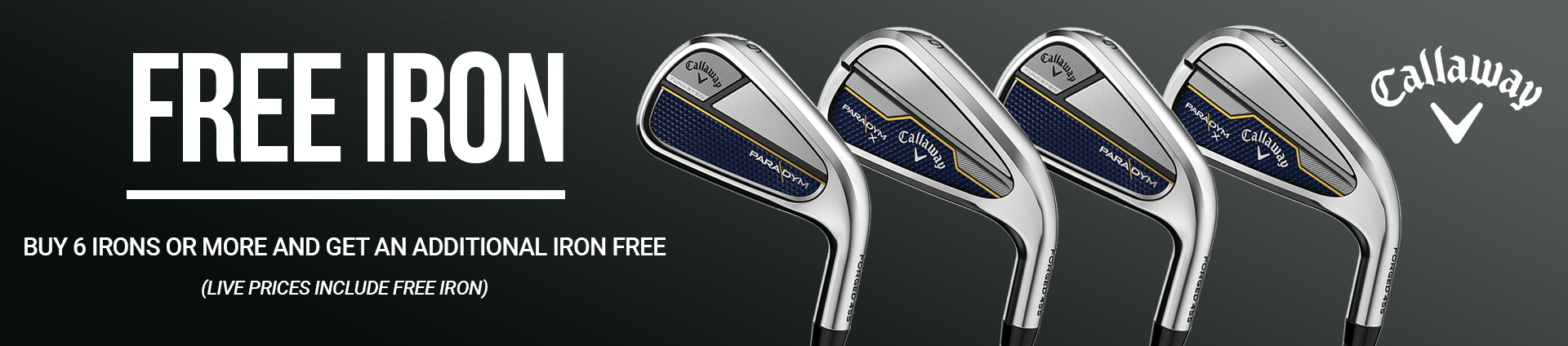 Callaway Paradym Free Iron