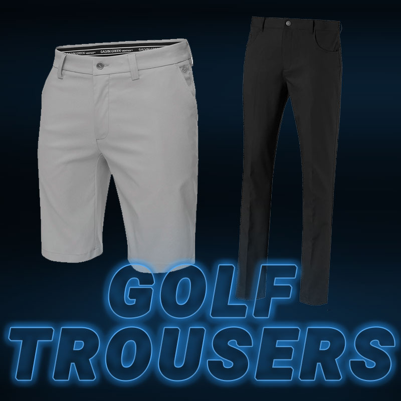 Sale Golf Trousers and shorts