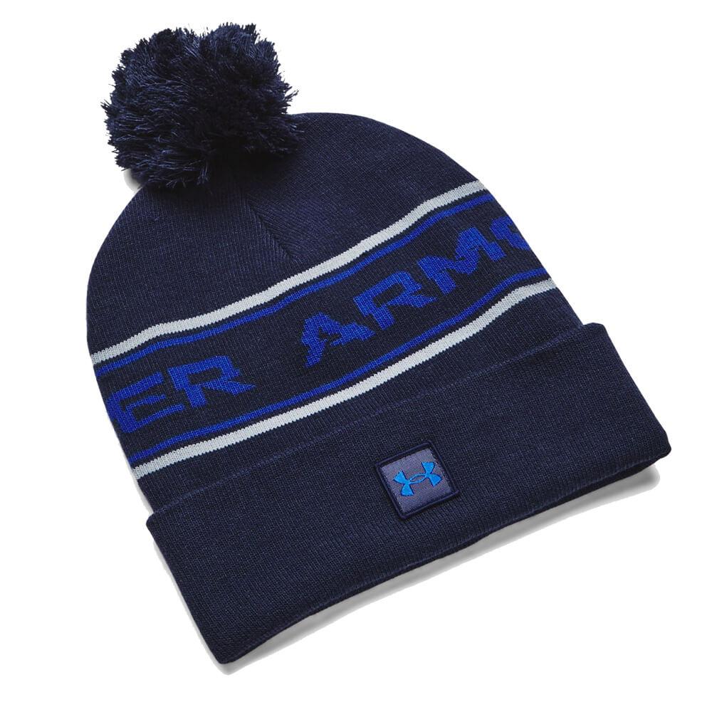 Under Armour Halftime Beanie Hat Midnight Navy Steel