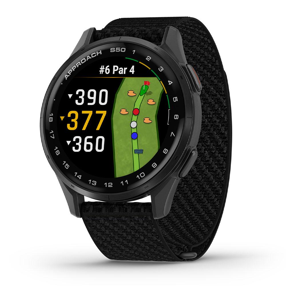 Garmin S50 GPS Golf Watch Black Golf Gear Direct