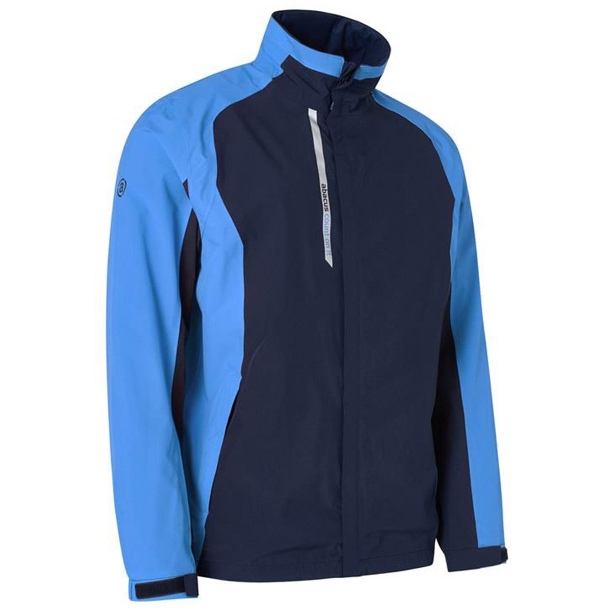 Abacus Golf Links Waterproof Rain Jacket Navy/Blue