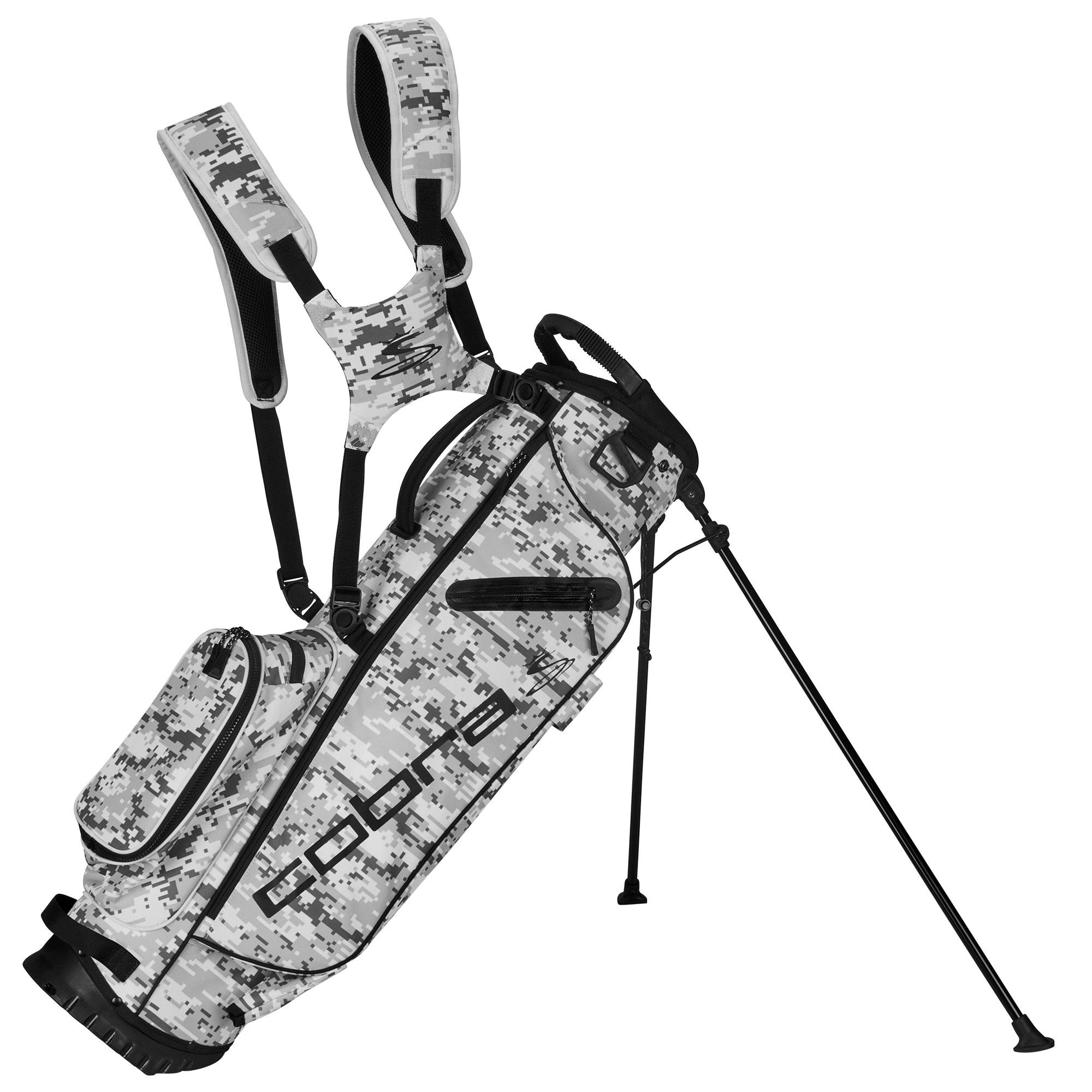 Cobra Ultralight Sunday Golf Stand Bag White/BlackGolf Gear Direct