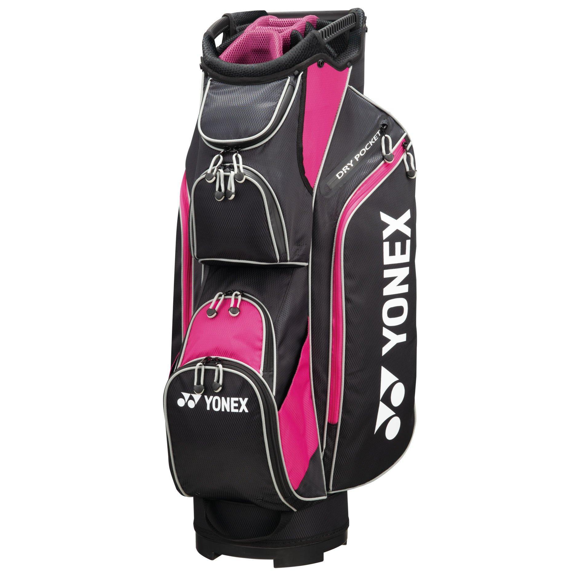 Yonex CB-9809 Golf Cart Bag Black/Pink | Golf Gear Direct