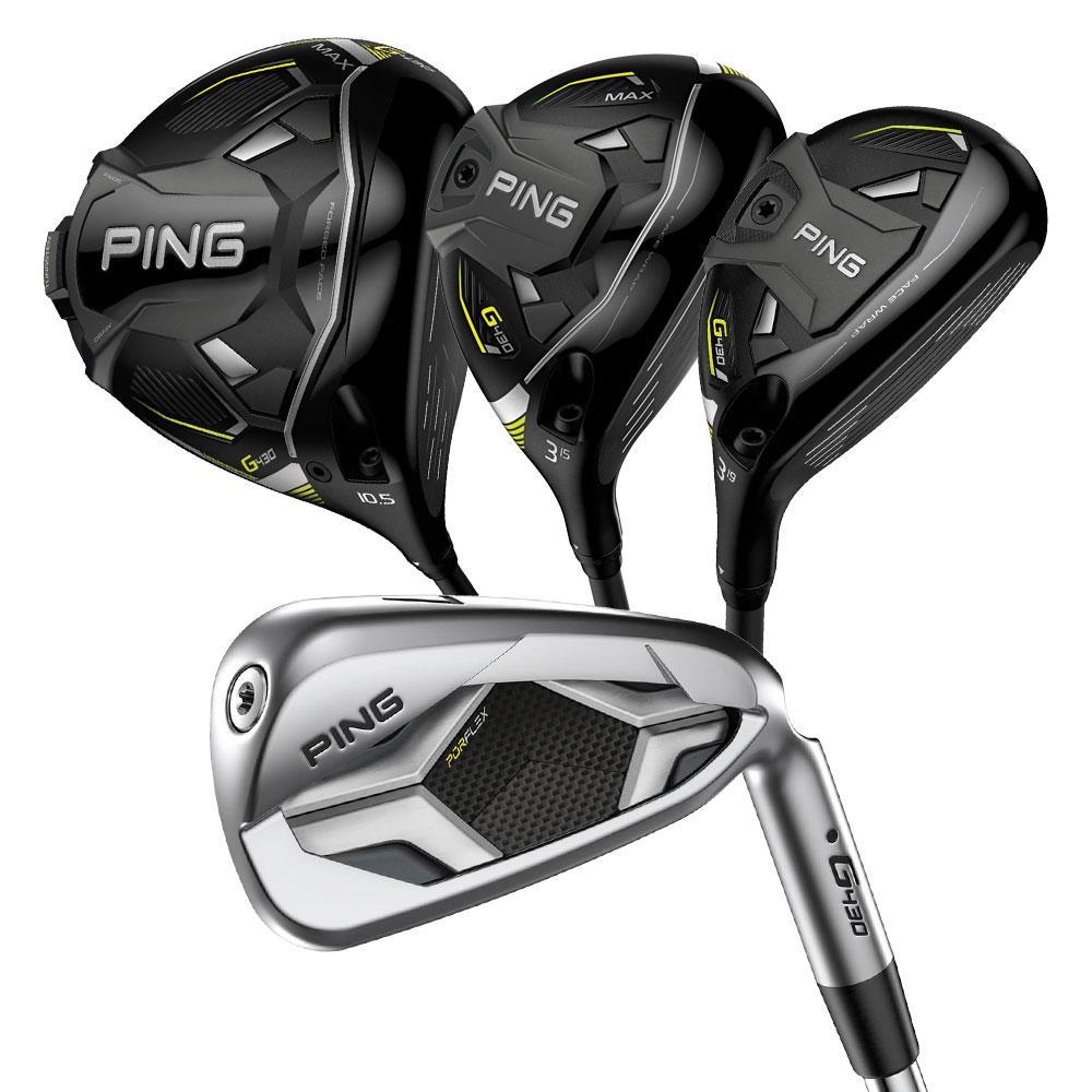 PING G430ゴルフクラブセット X-FLEX Ping G430 Max Mens Full Set - Steel | Golf Gear Direct