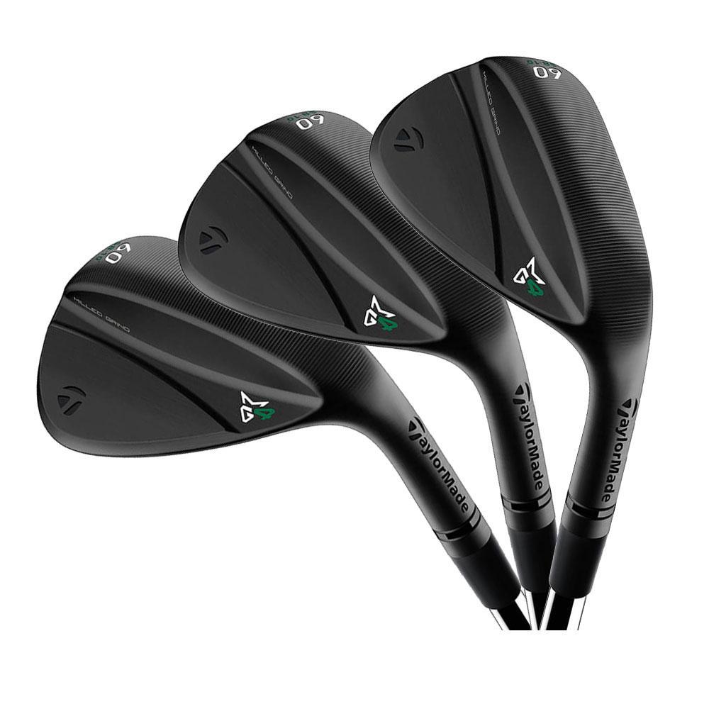 TaylorMade Milled Grind 4 Wedge Bundle - Black