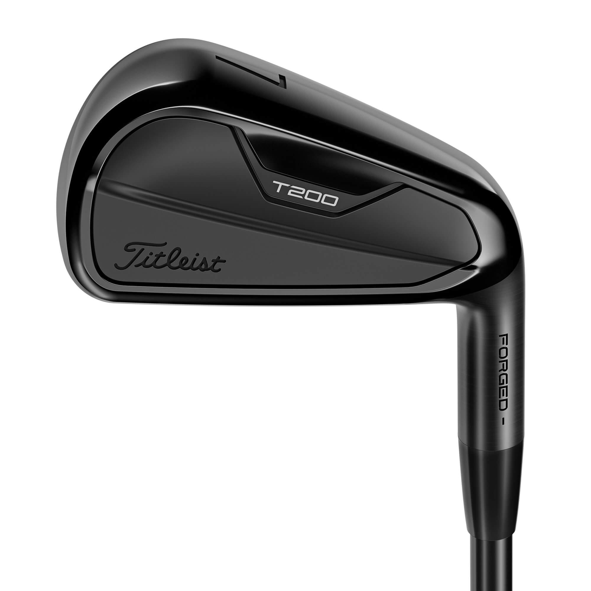 Titleist T200 Black Edition Golf Irons Steel | Golf Gear Direct