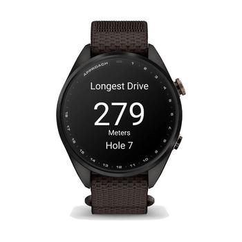 Garmin Approach S72 GPS Golf Smart Watch (43mm) - Carbon Gray/Heritage Bronze - main image