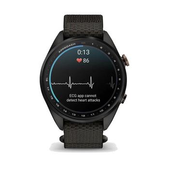 Garmin Approach S72 GPS Golf Smart Watch (43mm) - Carbon Gray/Heritage Bronze - main image