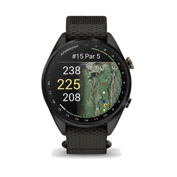 Garmin Approach S72 GPS Golf Smart Watch (43mm) - Carbon Gray/Heritage Bronze - main image