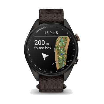 Garmin Approach S72 GPS Golf Smart Watch (43mm) - Carbon Gray/Heritage Bronze - main image