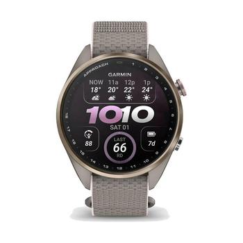 Garmin Approach S72 GPS Golf Smart Watch (43mm) - Soft Gold/Blush Pink - main image