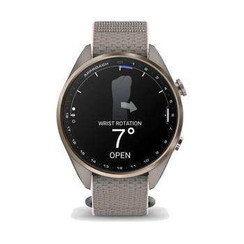 Garmin Approach S72 GPS Golf Smart Watch (43mm) - Soft Gold/Blush Pink - main image