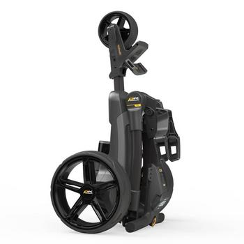 PowaKaddy FX3 Black Electric Golf Trolley 2024 - Extended Lithium - main image