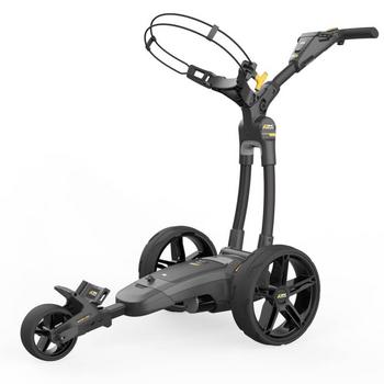 PowaKaddy FX3 EBS Black Electric Golf Trolley 2024 - Extended Lithium - main image