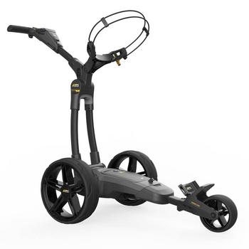 PowaKaddy FX3 EBS Black Electric Golf Trolley 2024 - Extended Lithium - main image