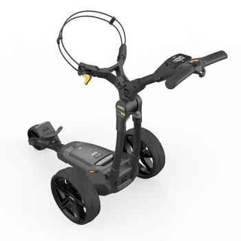PowaKaddy FX3 EBS Black Electric Golf Trolley 2024 - Extended Lithium - main image