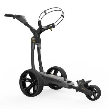 PowaKaddy CT6 GPS Black Electric Golf Trolley 2024 - Extended Lithium - main image