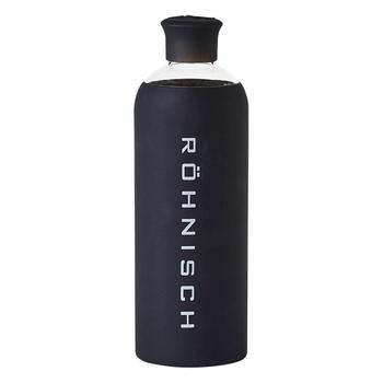 Rohnisch Glass Insulated Golf Water Bottle - Black - main image