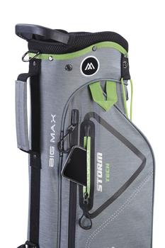 Big Max Dri Lite Seven Stand Bag - Navy/Orange - main image