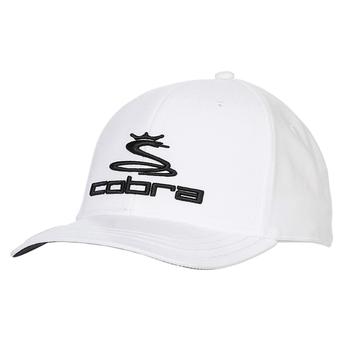 Cobra Ball Marker Adjustable Golf Cap - White