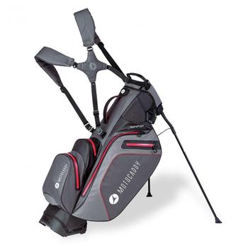Motocaddy HydroFLEX Golf Trolley/Stand Bag 2023 - Grey/Red - main image