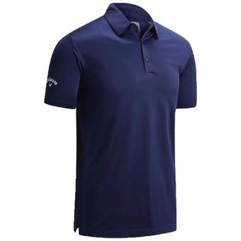 Gold Gear Direct - Callaway SS Solid Swing Tech Golf Polo Shirt - Peacoat