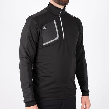 Galvin Green Dwight Insula Half Zip Pullover - Black/White - main image