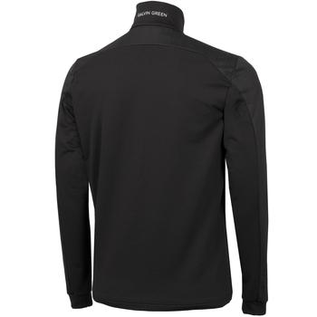 Galvin Green Dwight Insula Half Zip Pullover - Black/White - main image