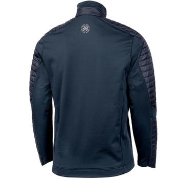 Galvin Green Duke Half Zip Insula Sweater - Navy - main image