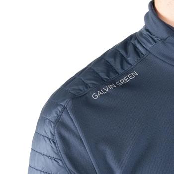 Galvin Green Duke Half Zip Insula Sweater - Navy - main image