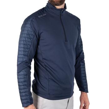Galvin Green Duke Half Zip Insula Sweater - Navy - main image