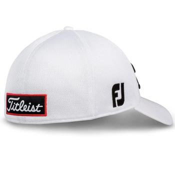 Titleist Tour Sports Mesh Back Fitted Golf Cap - White/Black  - main image
